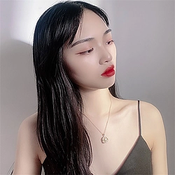Beaded Women's Neck Chain Kpop Pearl Necklace