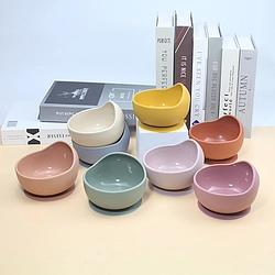  Non-slip Durable Baby Silicone Bowl - 1 Pcs